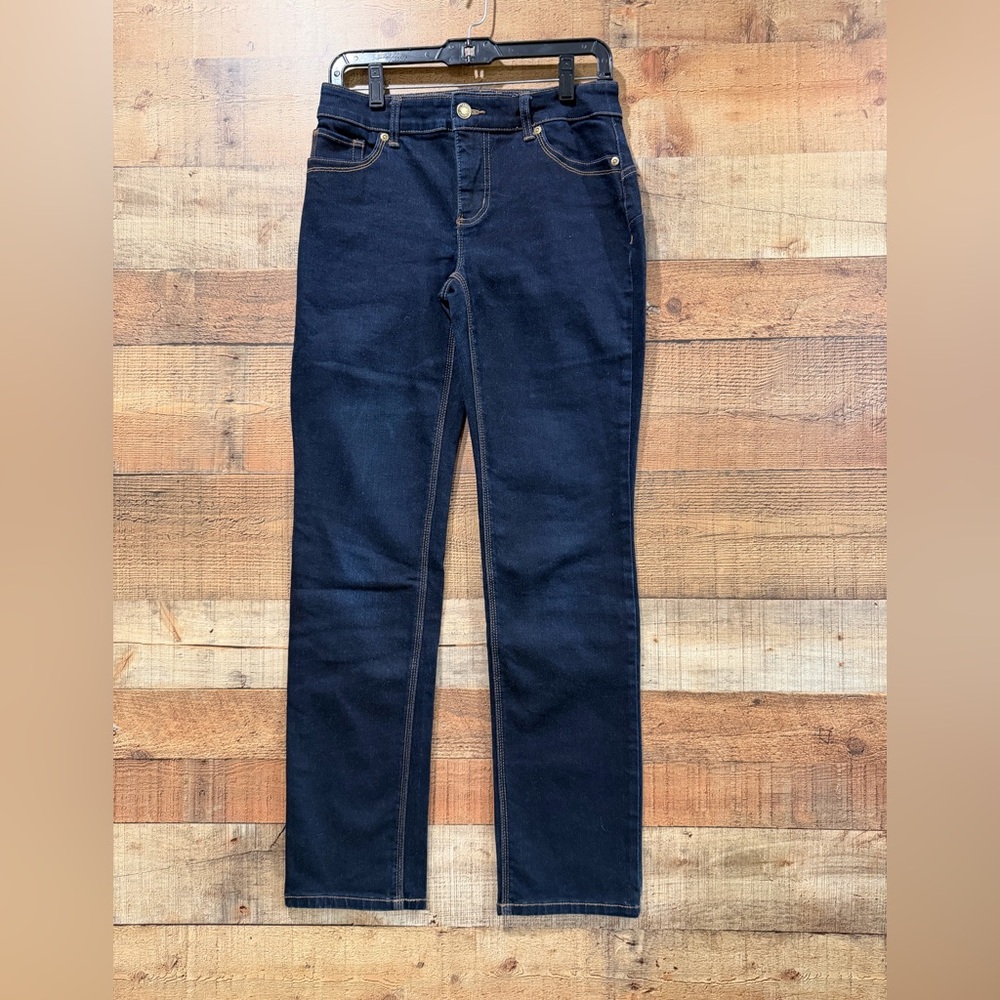 Chicos So Lifting So Slimming Shapewear Blue Jeans Size 4